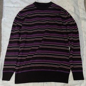 vintage 90’s sweater with multicolor stripes